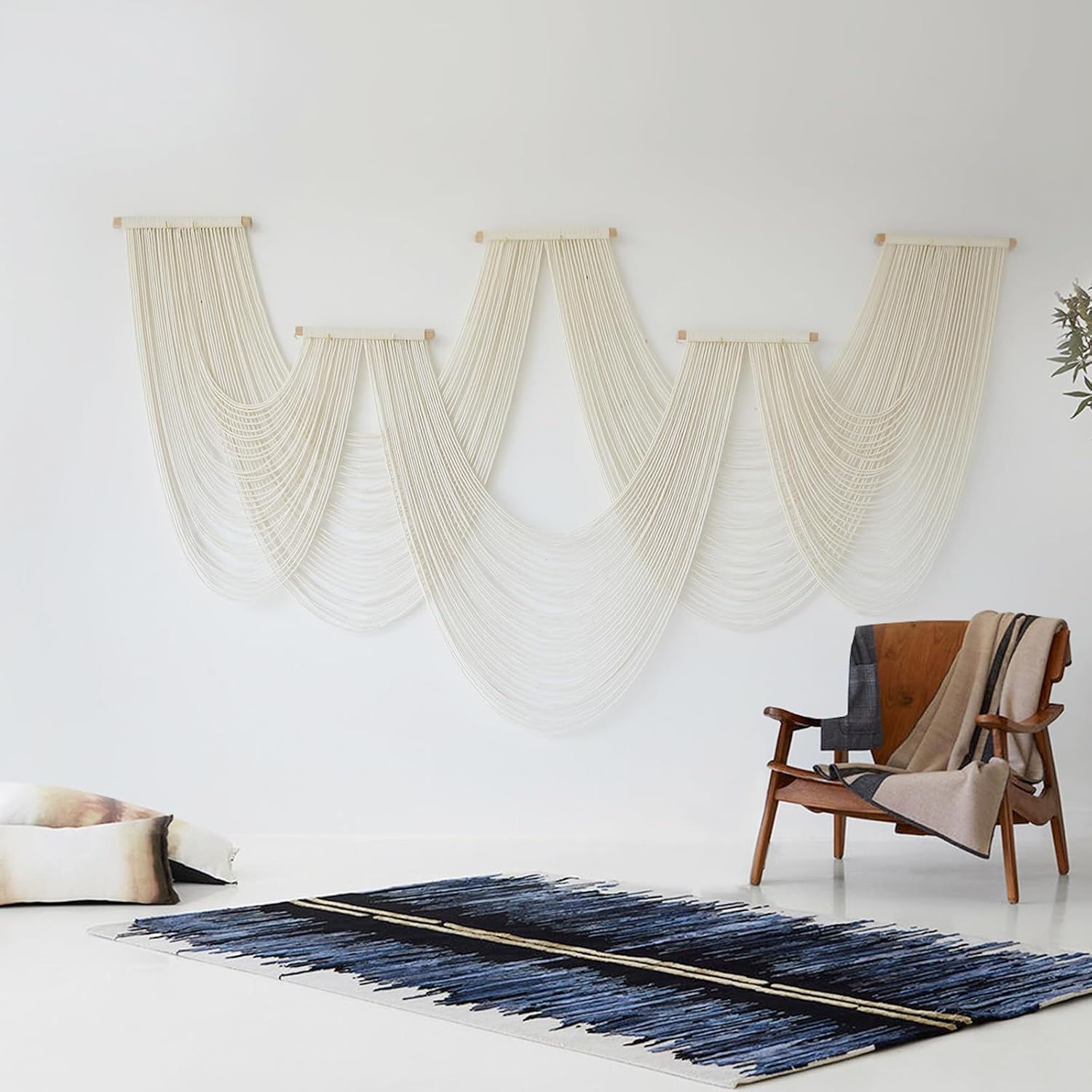 Geometric Large Macrame Wall Hanging