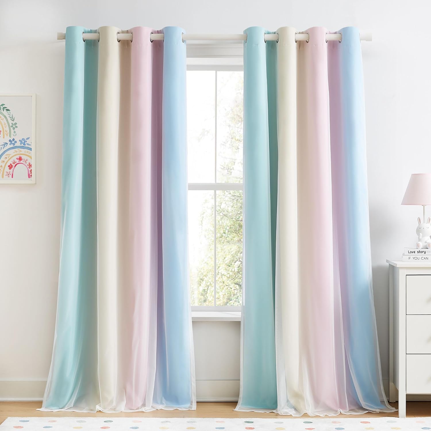 Double Layer Blackout Curtains