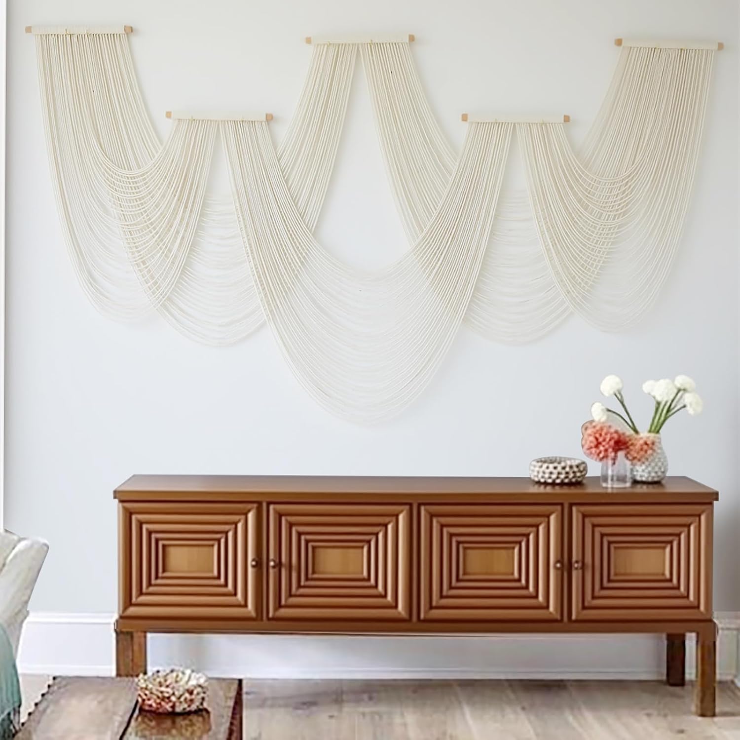 Geometric Large Macrame Wall Hanging
