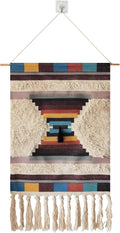 Large Geometric Macrame Wall Tapestry