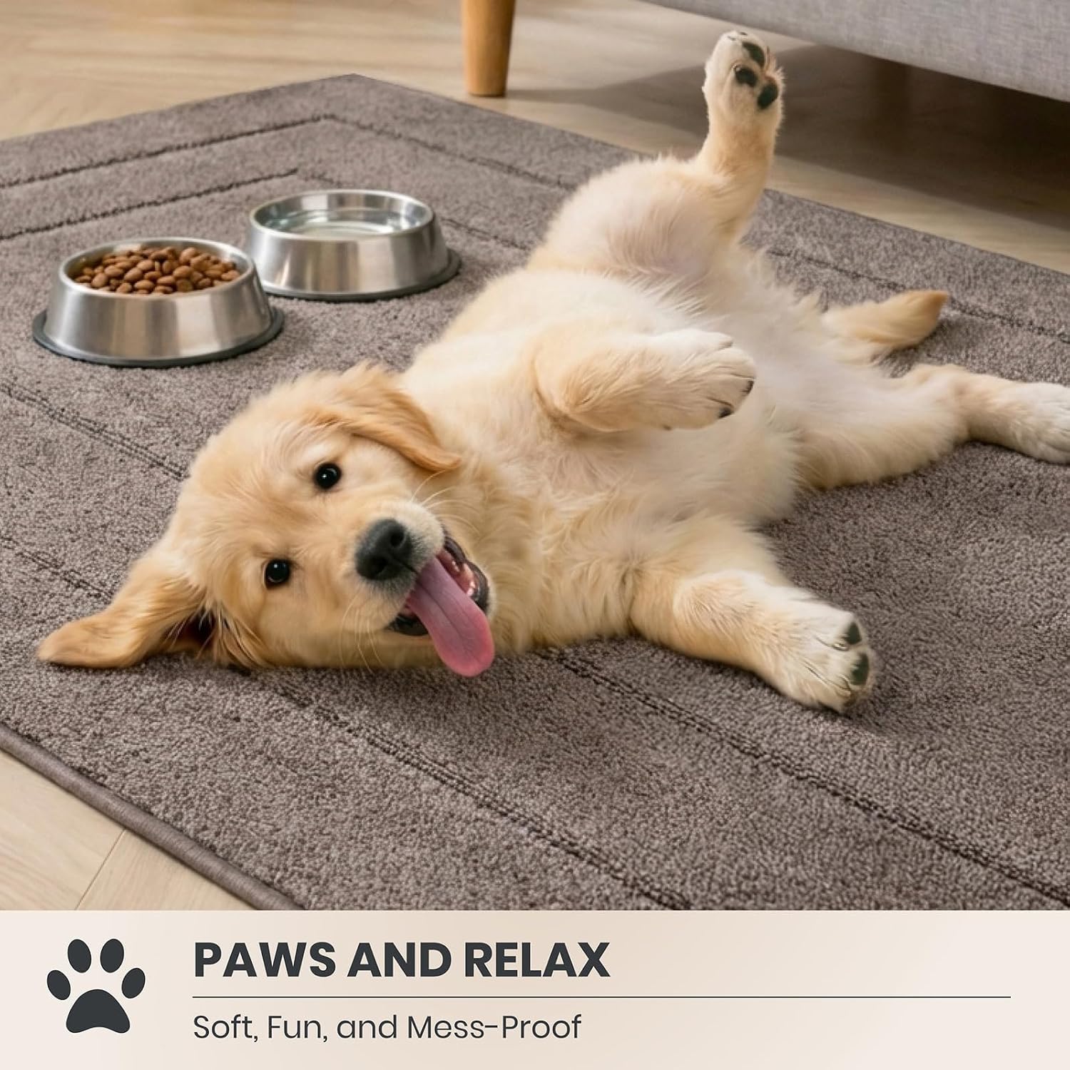 Brown Absorbent Door Mat