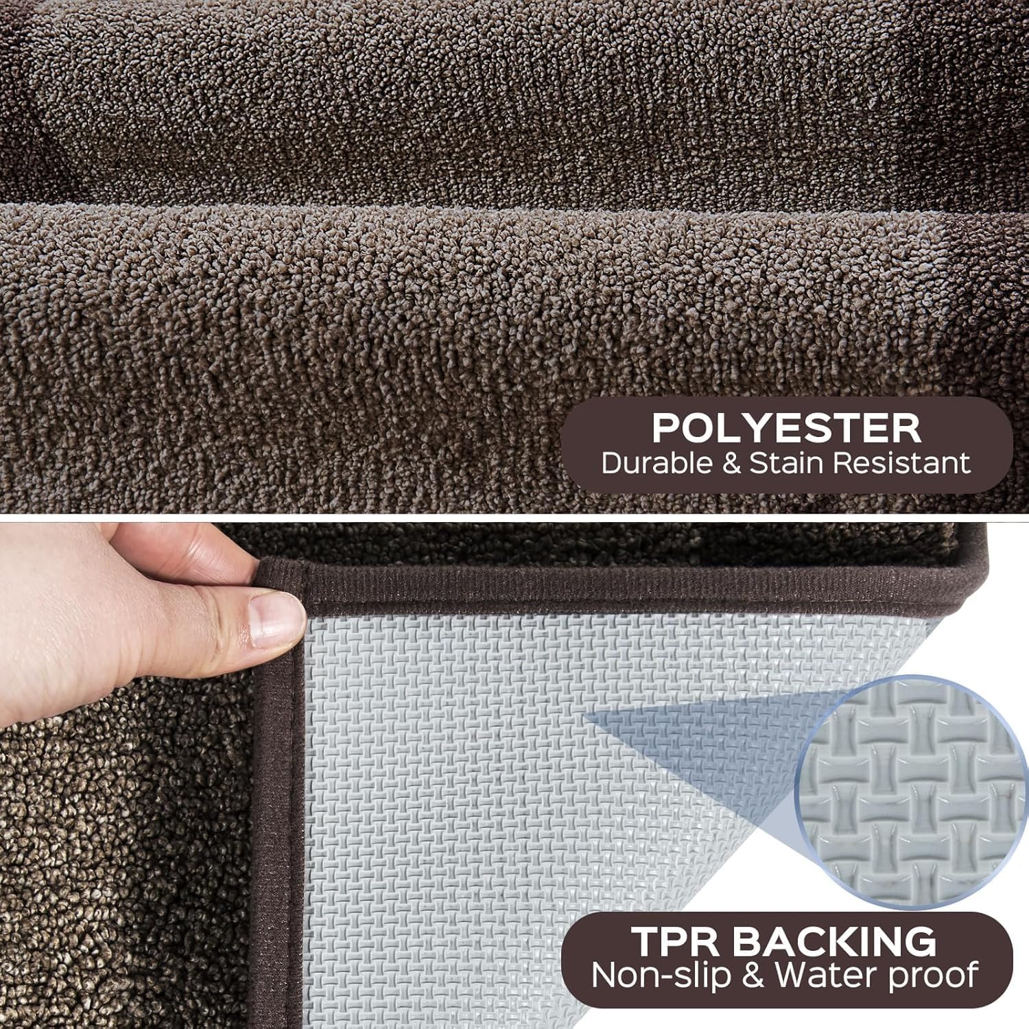 Washable Absorbent Kitchen Runner Rug