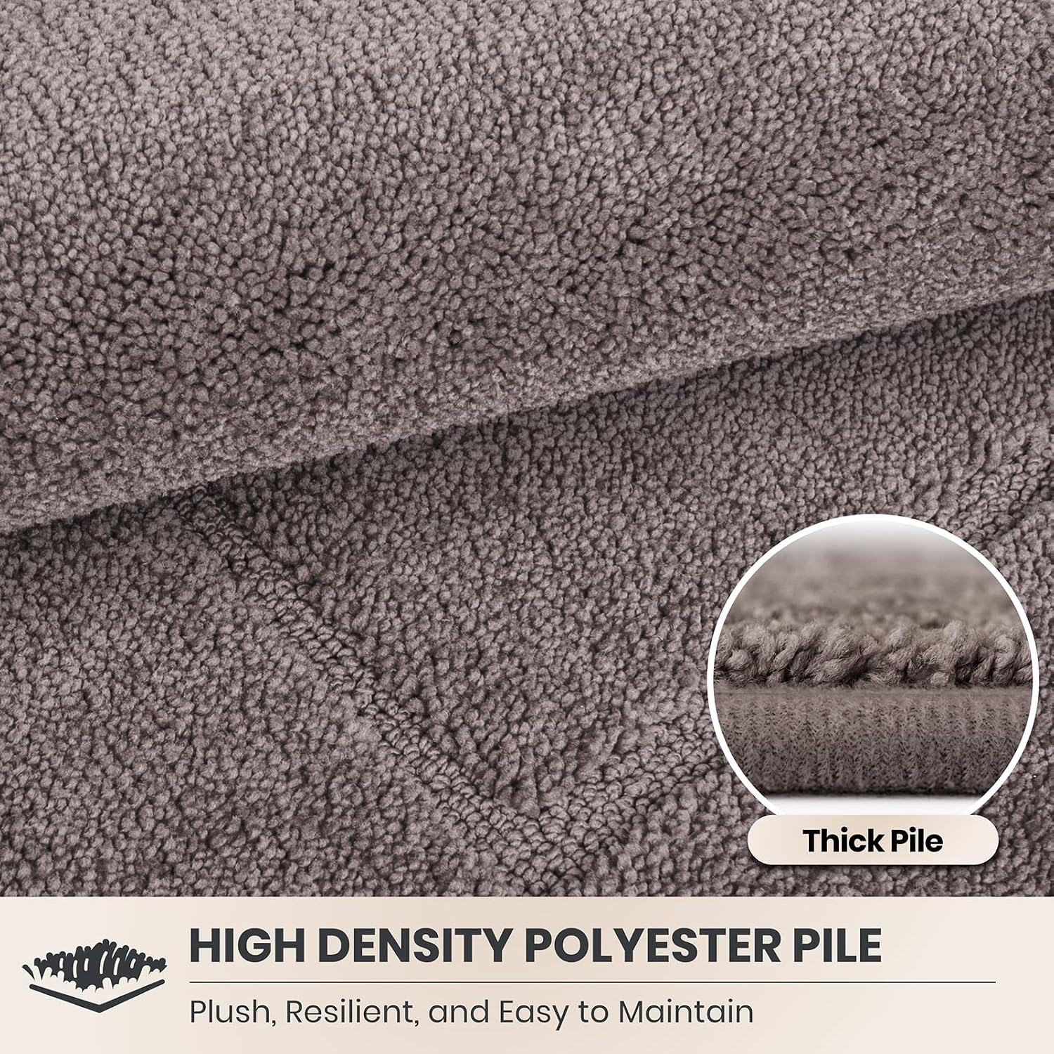 Brown Absorbent Door Mat