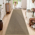 Taupe Pet Friendly Runner Rug
